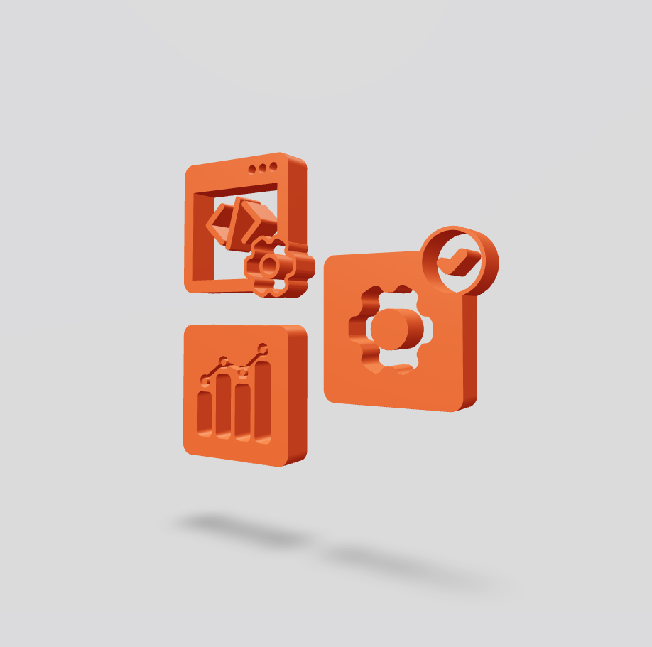 Software and web services illustration